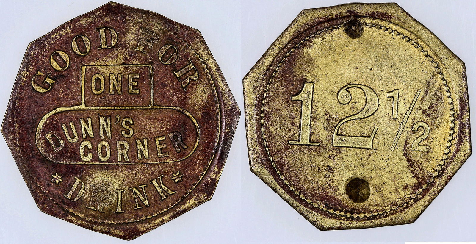 Dunn's Corner Token [159717] (1 of 1)