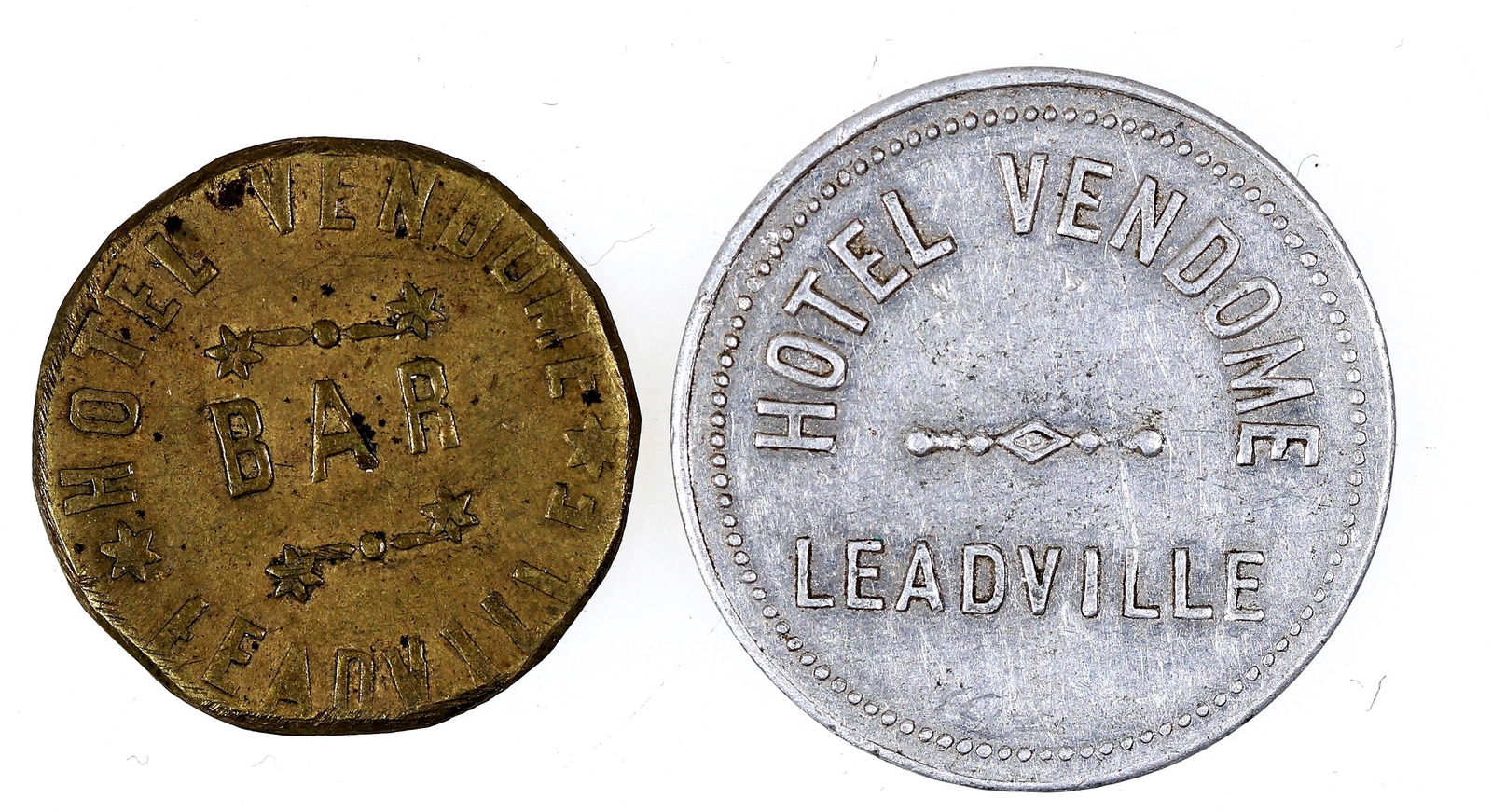 Hotel Vendome Tokens [159801] (1 of 2)