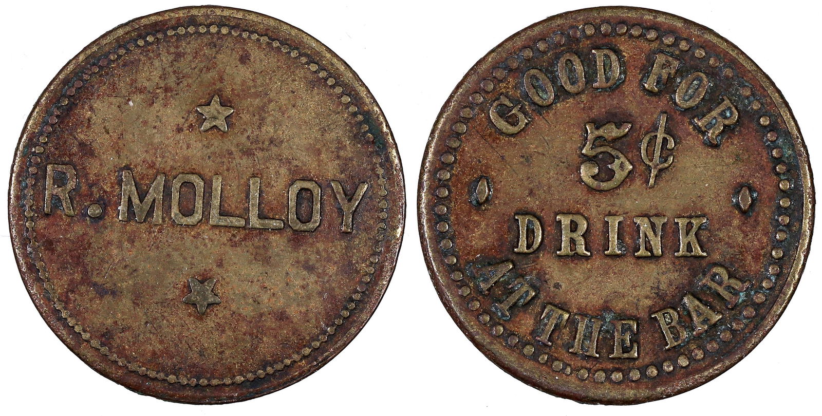 R. Molloy (Cloud City Saloon) Token [159337] (1 of 1)