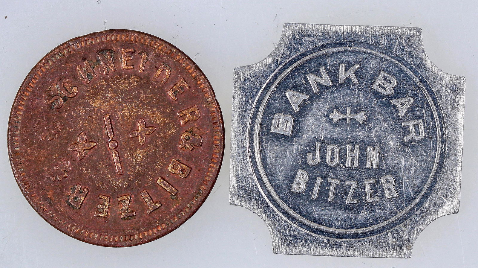 Schneider & Bitzer/ Bank Bar Tokens [159783] (1 of 2)