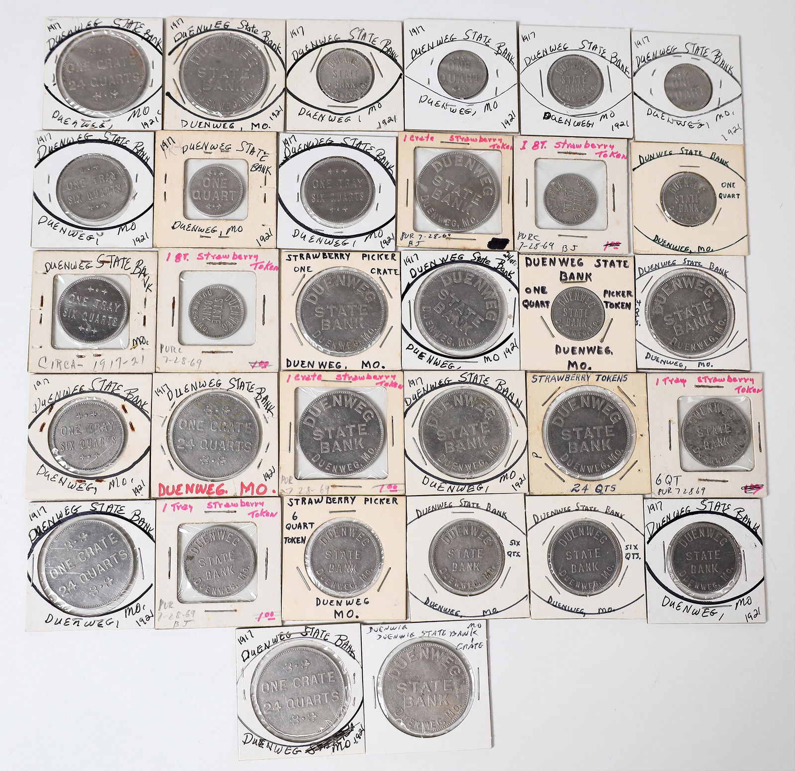 Duenweg State Bank Token Hoard ( 32) [158912] (1 of 2)