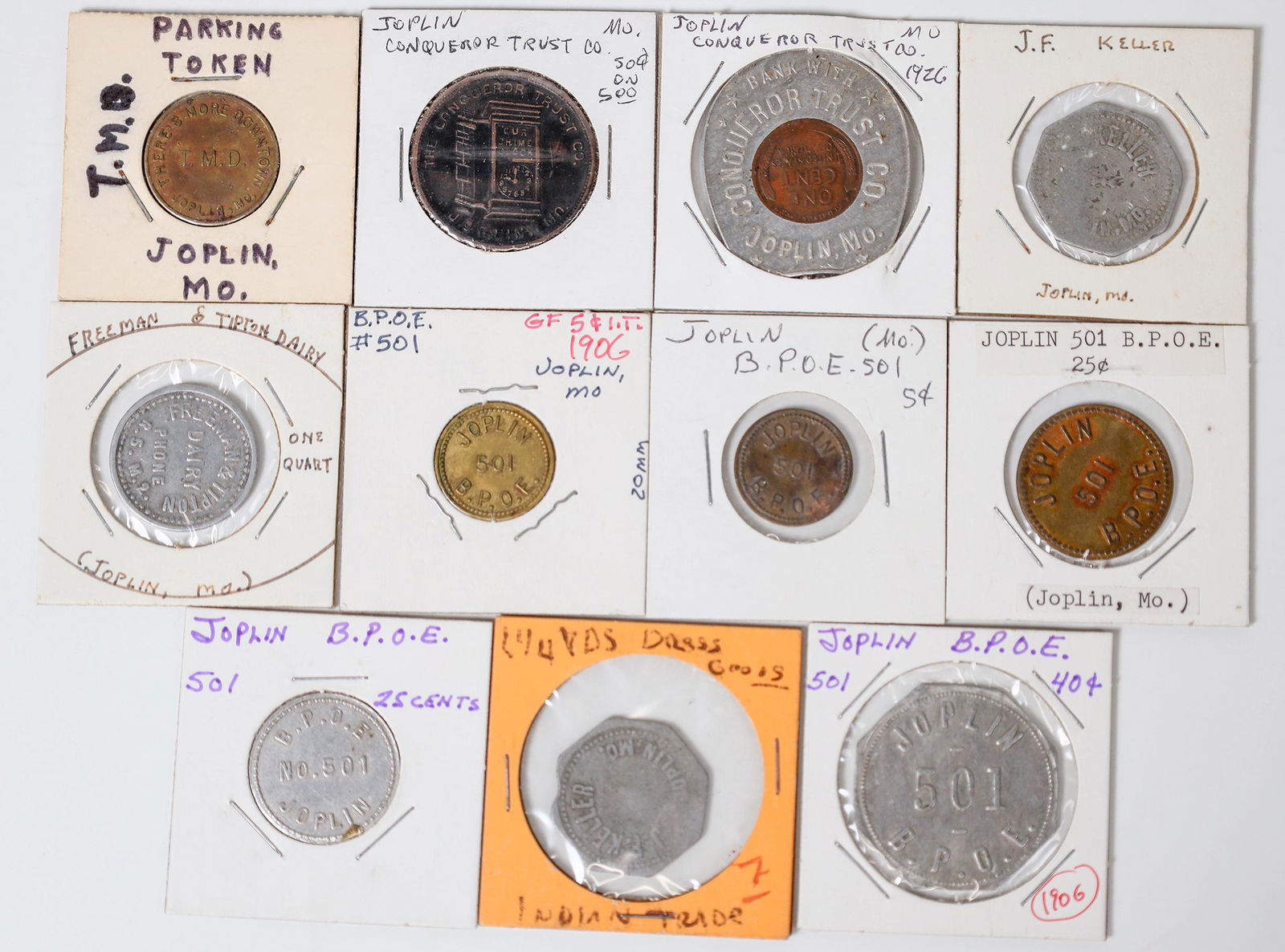 Joplin Token Group (10) [158910] (1 of 2)