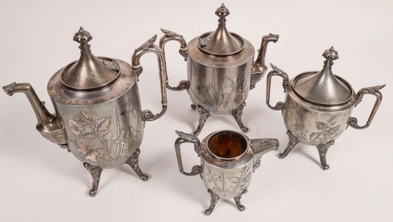 Coffee and Tea Set from Port Huron & Lake Michigan RR [161998] (1 of 10)