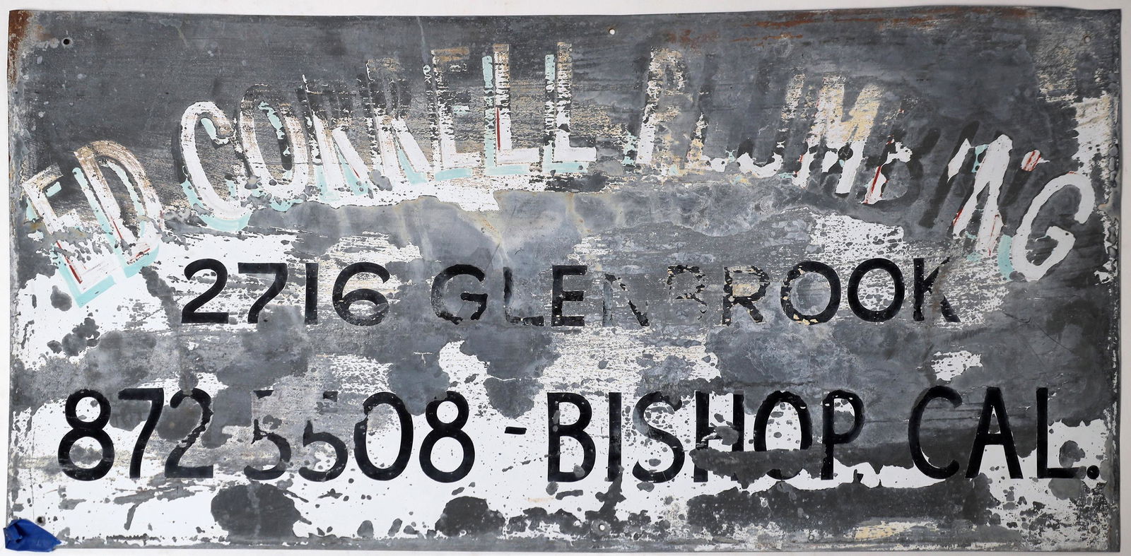 Bishop, California Plumbing Company Sign [154706] (1 of 1)