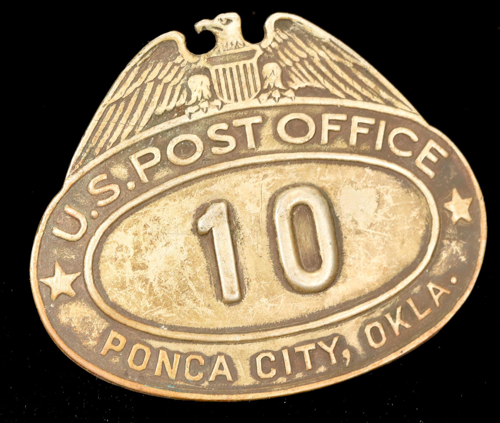 U. S. Post Office Badge, Ponca City [157538] Mar 30, 2023 Holabird