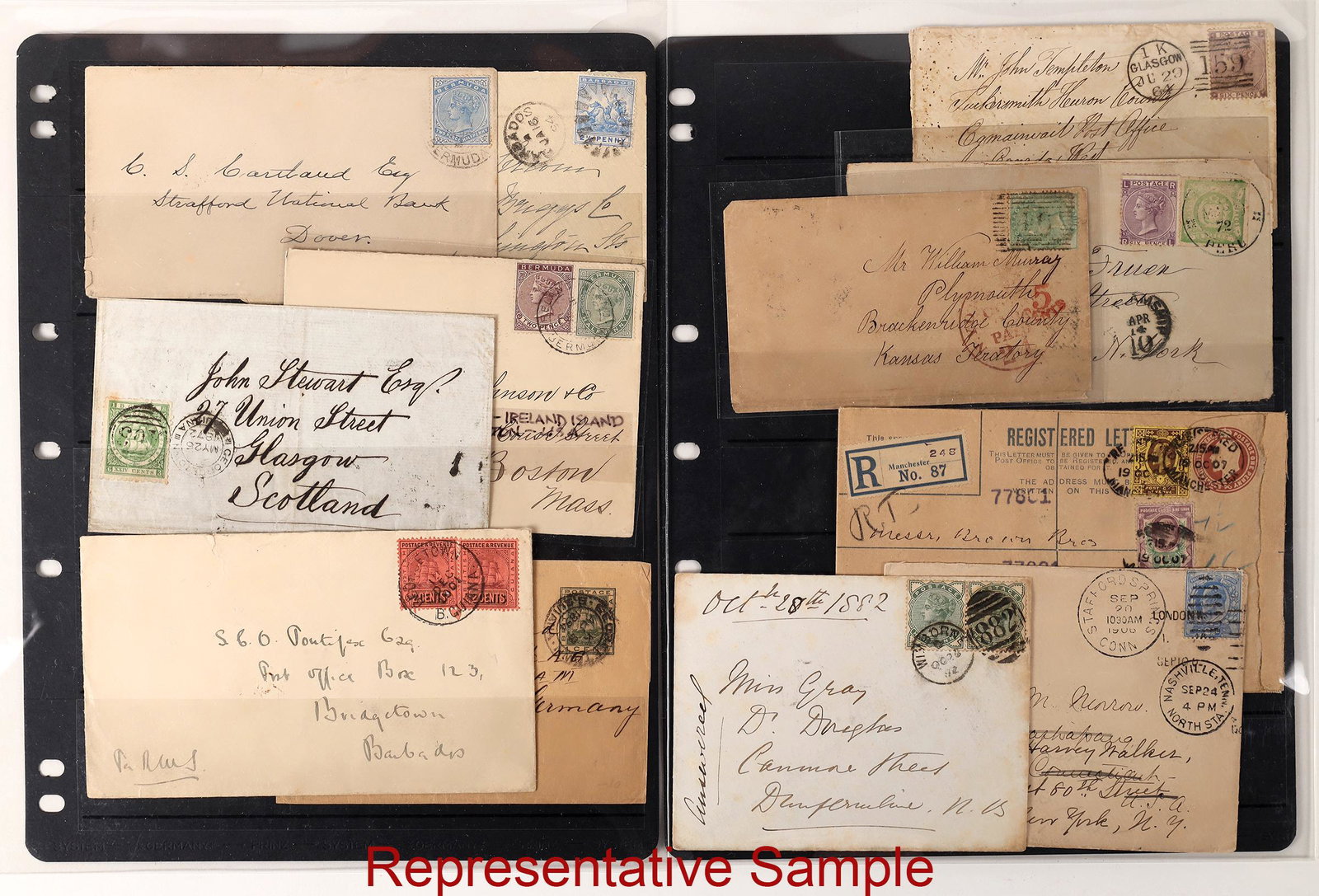 Great Britain and Colonies Postal Covers [162249] (1 of 1)