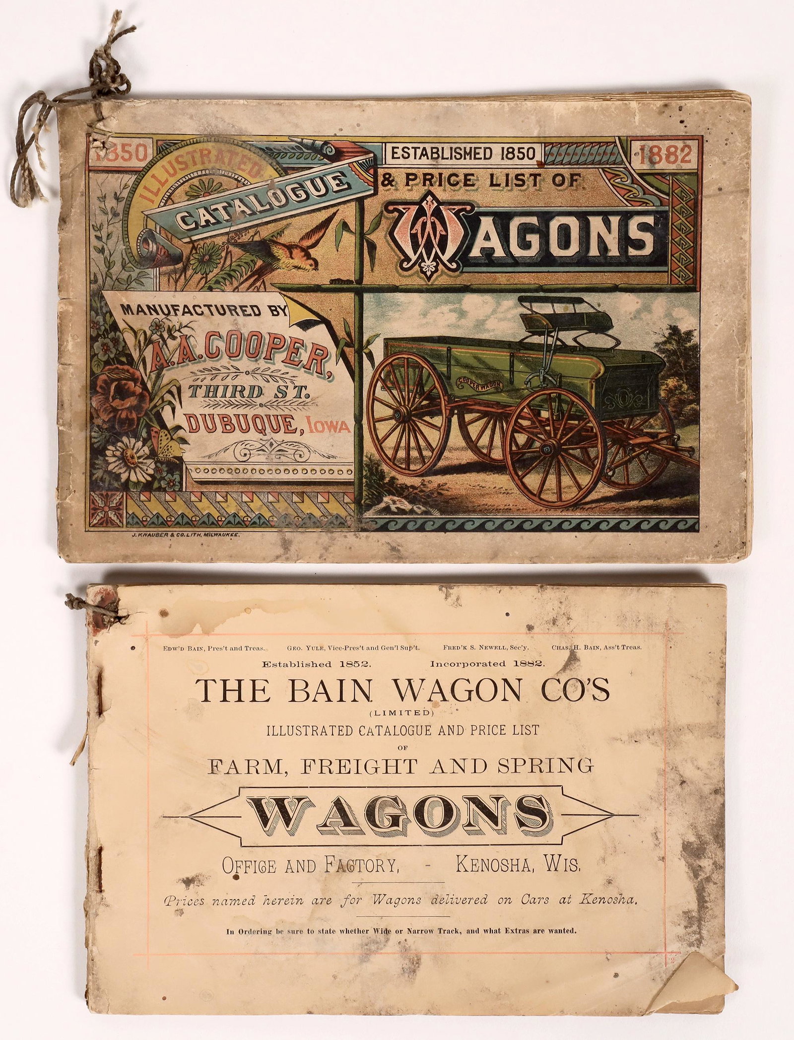 Horse Drawn Wagon Catalogs  [161560] (1 of 2)