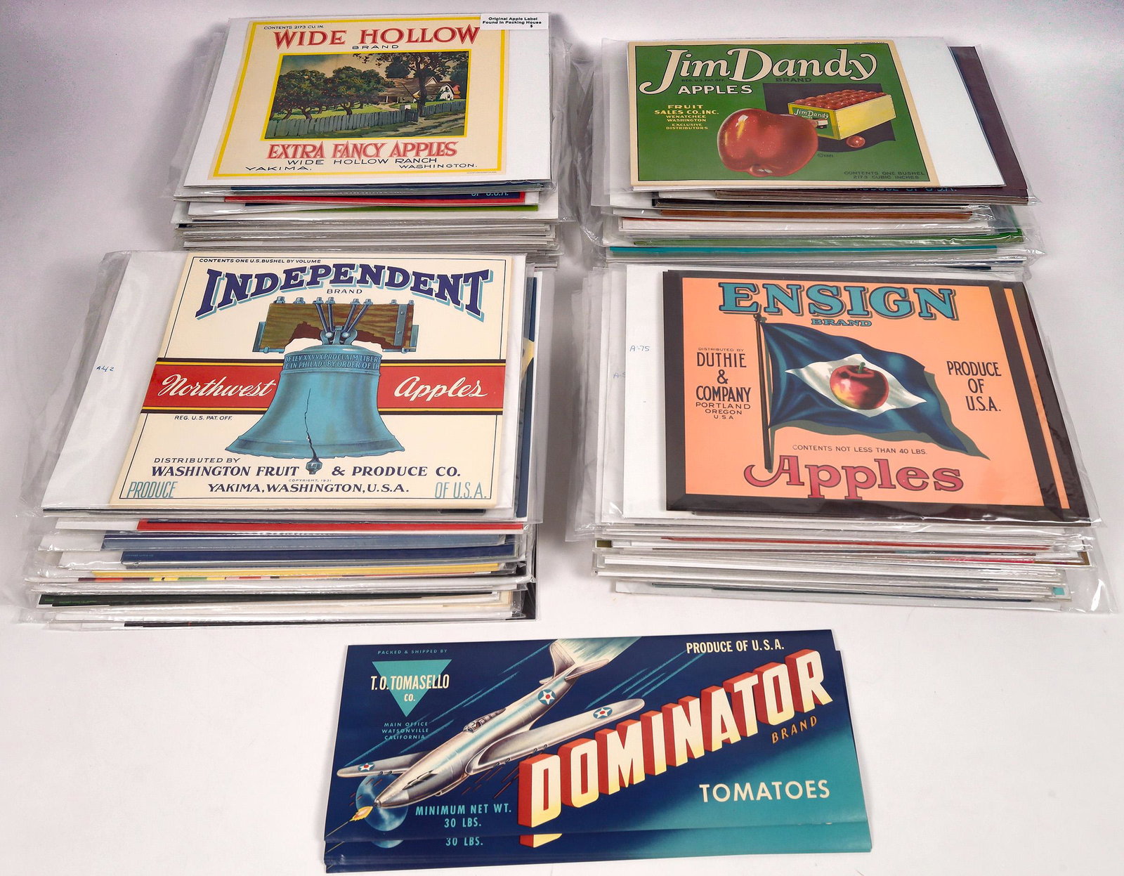 Washington Apple Crate Labels in Quantity, 1400 [168063] (1 of 1)