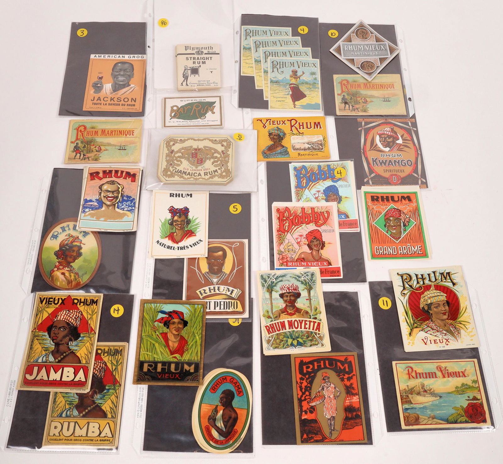 Rum Labels, Vintage Collection ~500+ [166470] (1 of 1)