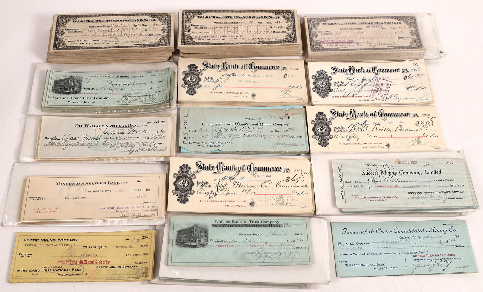 Wallace Bulk Check Group, 500 [166687] (1 of 1)