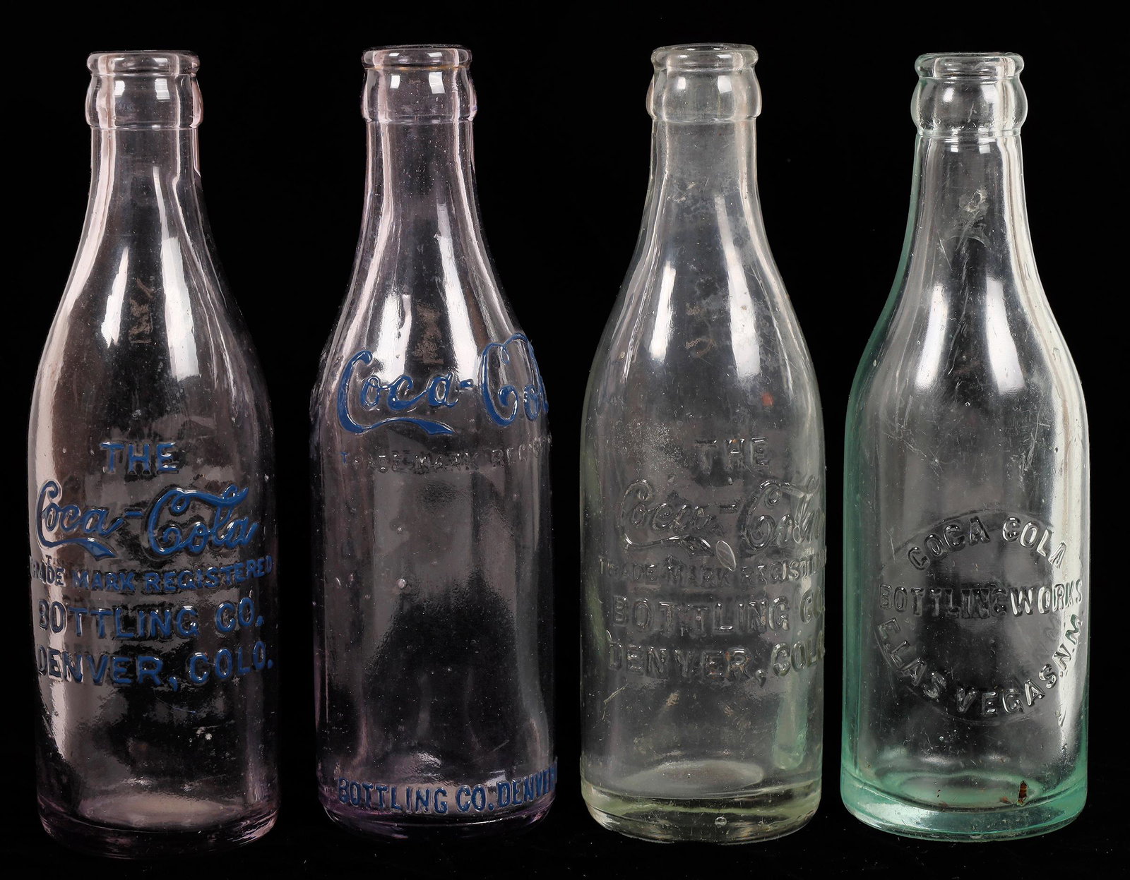 Western Coca Cola Bottles, 4 [165164] (1 of 2)