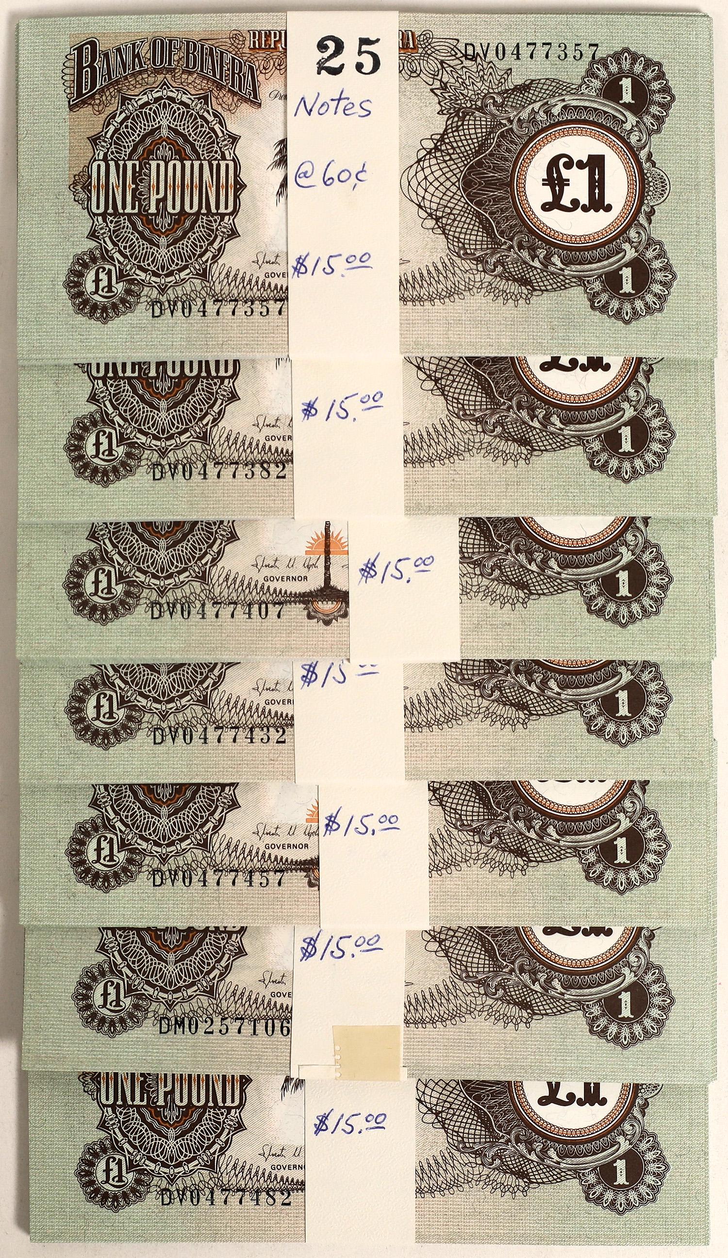 Bank of Biafra One Pound Notes [167492] (1 of 2)