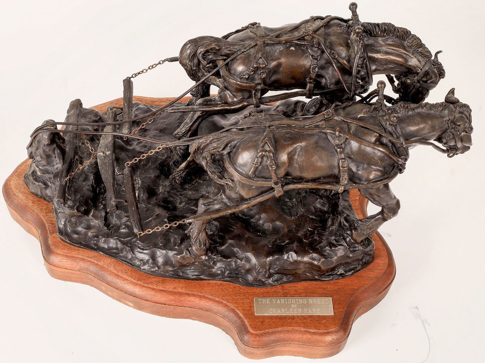 Vanishing Breed, Bronze Sculpture (Farming), By Sharlene Hare  [170247] (1 of 4)