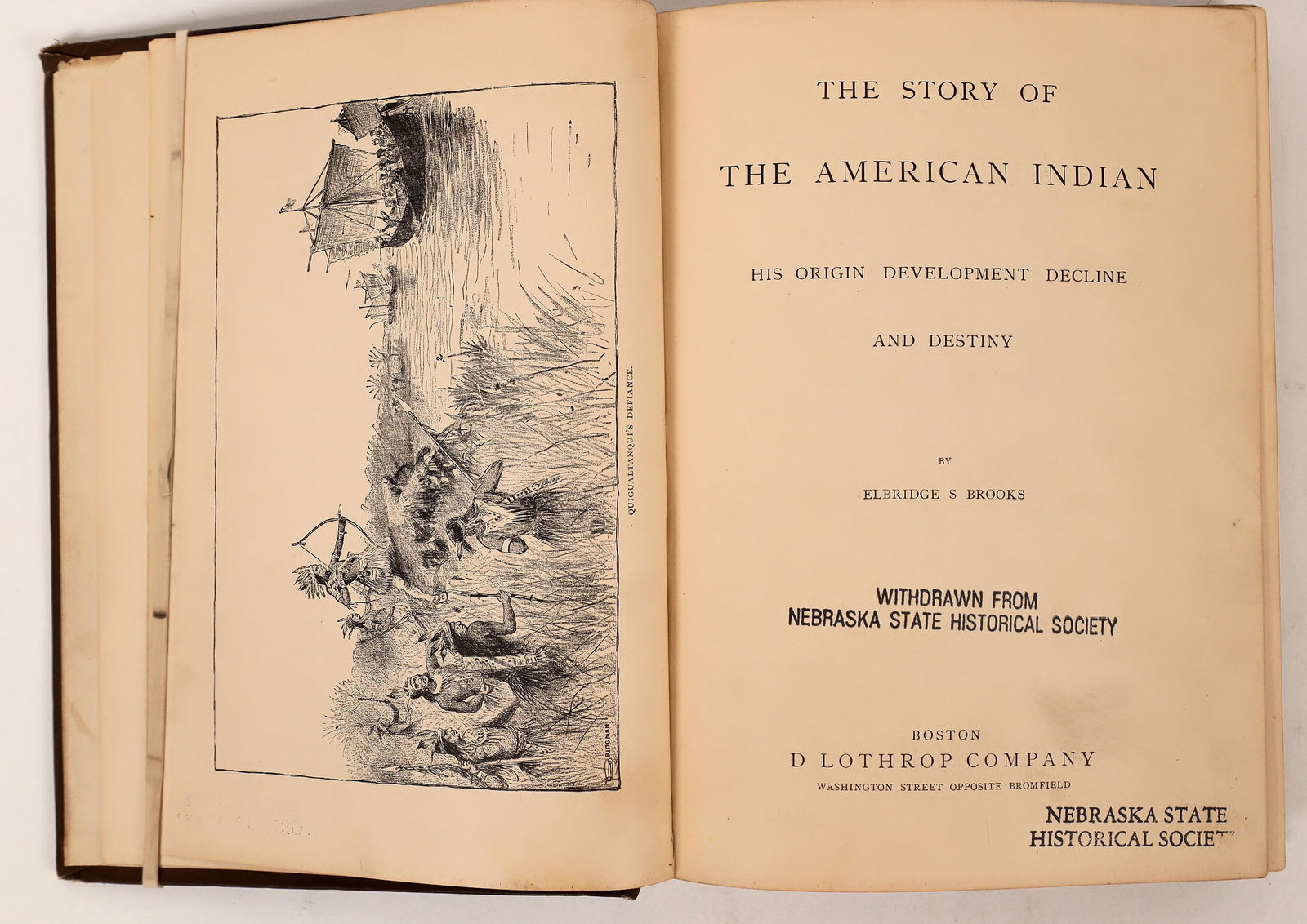 Story of the American Indian by E.S. Brooks  [170306] (1 of 4)