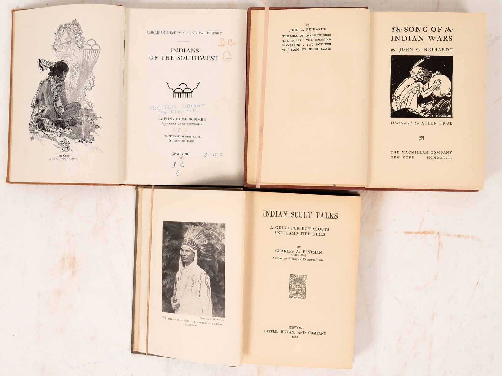 Southwest, Indian Wars & a Scouts Account Book Group (3)  [170313] (1 of 3)