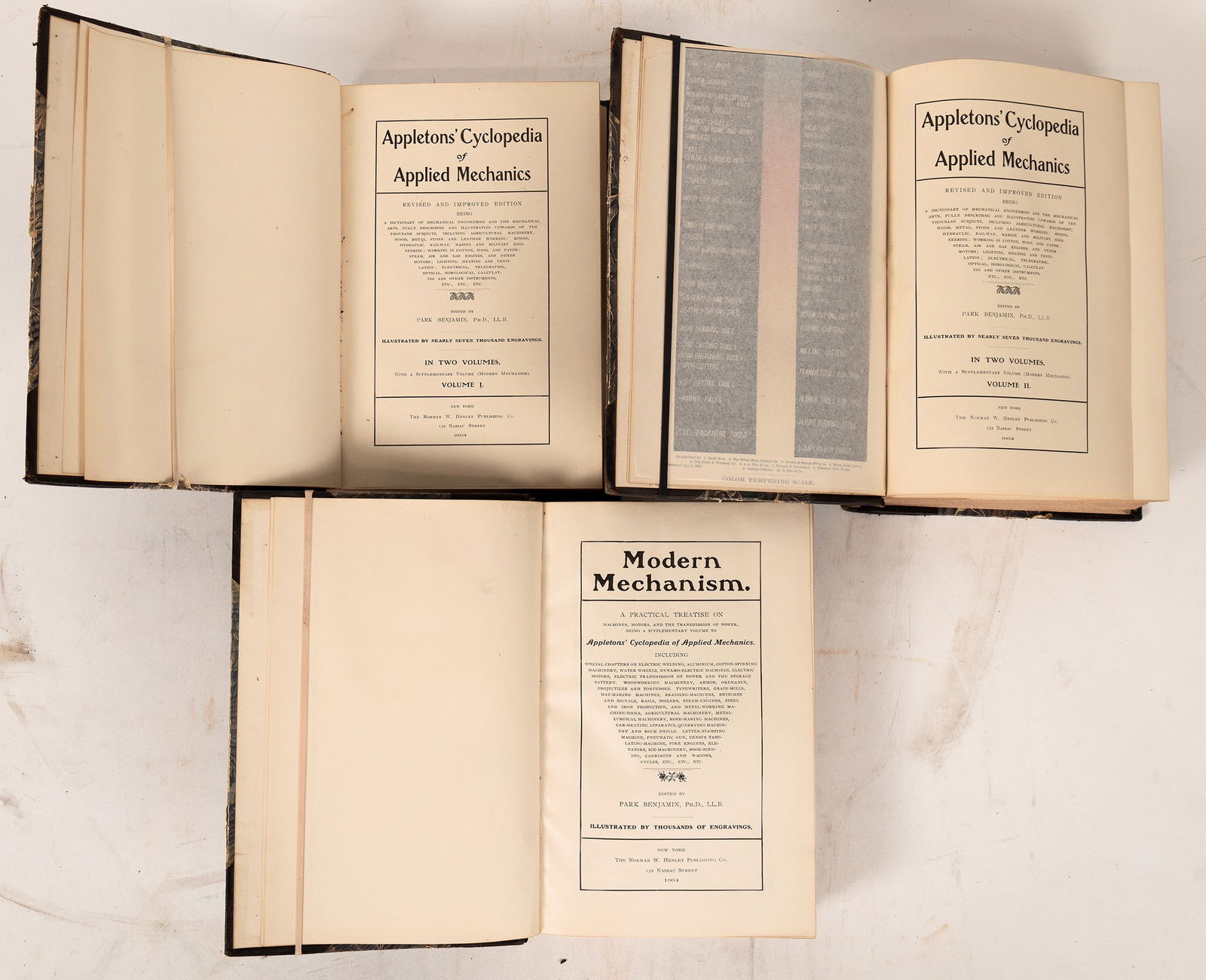 Appleton's Cyclopedia of Applied Mechanics, 3 Vols  [168841] (1 of 3)