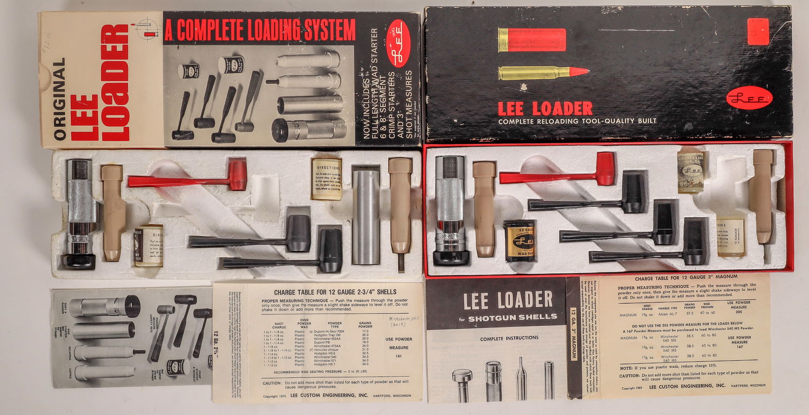 Lee 12 Ga. Reloading Kits (2) [169833] Auction
