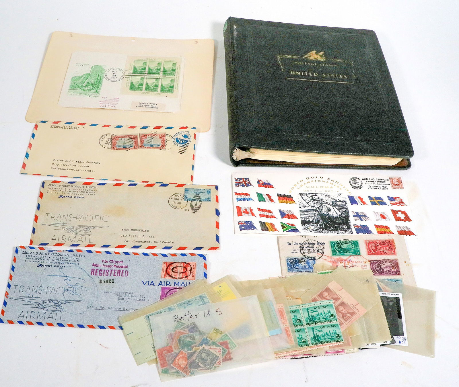 Better US Mint Stamps, $400+ Catalog Value  [168909] (1 of 3)