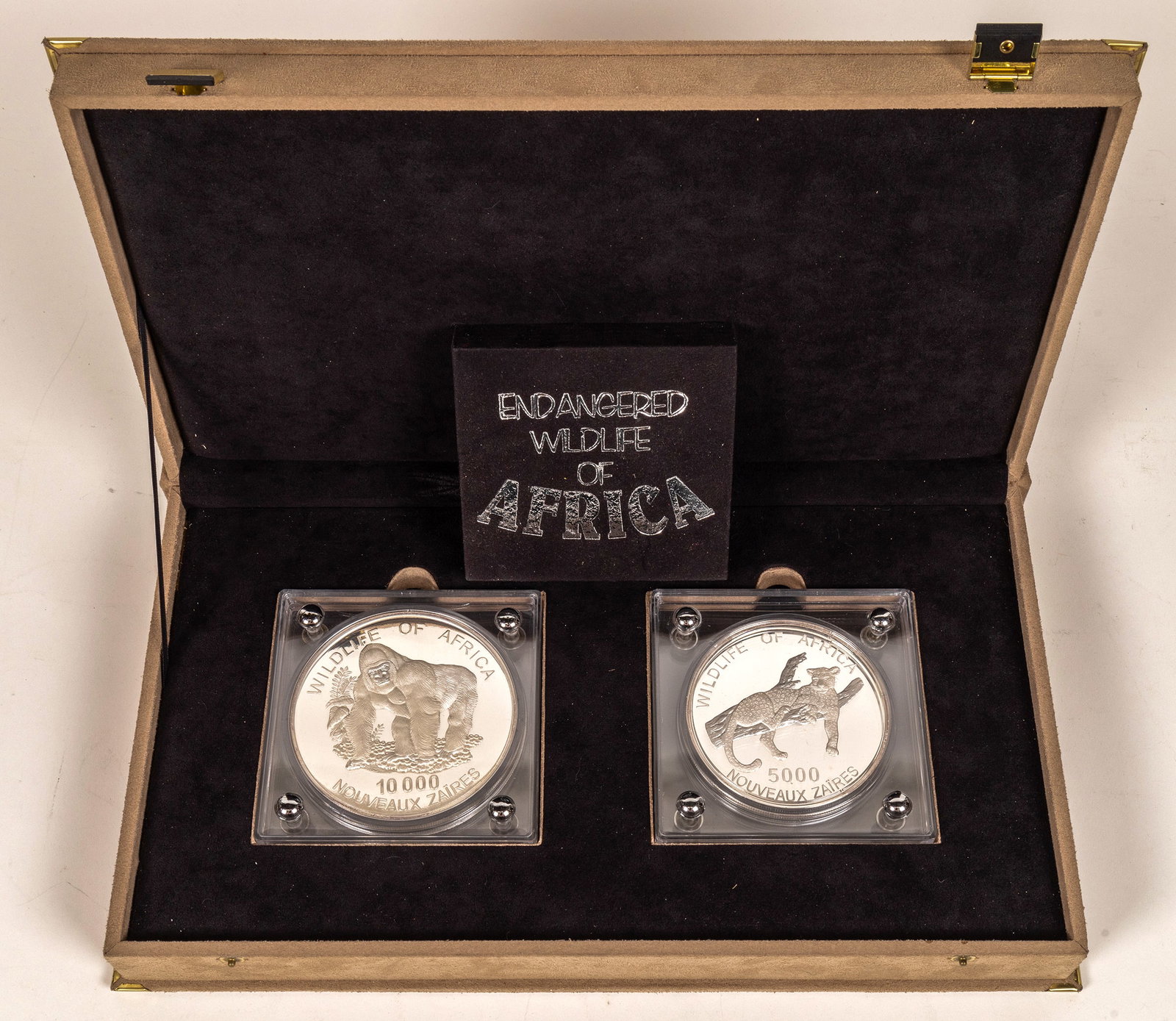 Endangered Wildlife of Africa Proof Set  [169864] (1 of 2)