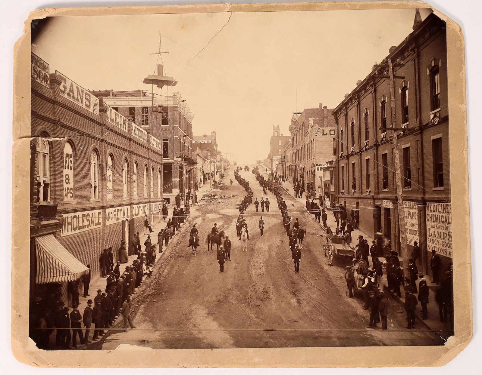 Broadway: Montana Territory Photograph  1885  [175476] (1 of 1)