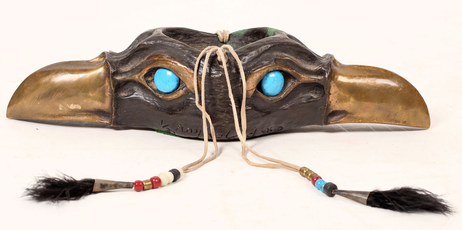 Ray Kobald Signed Raven Sculpture  1996  [171283] (1 of 3)