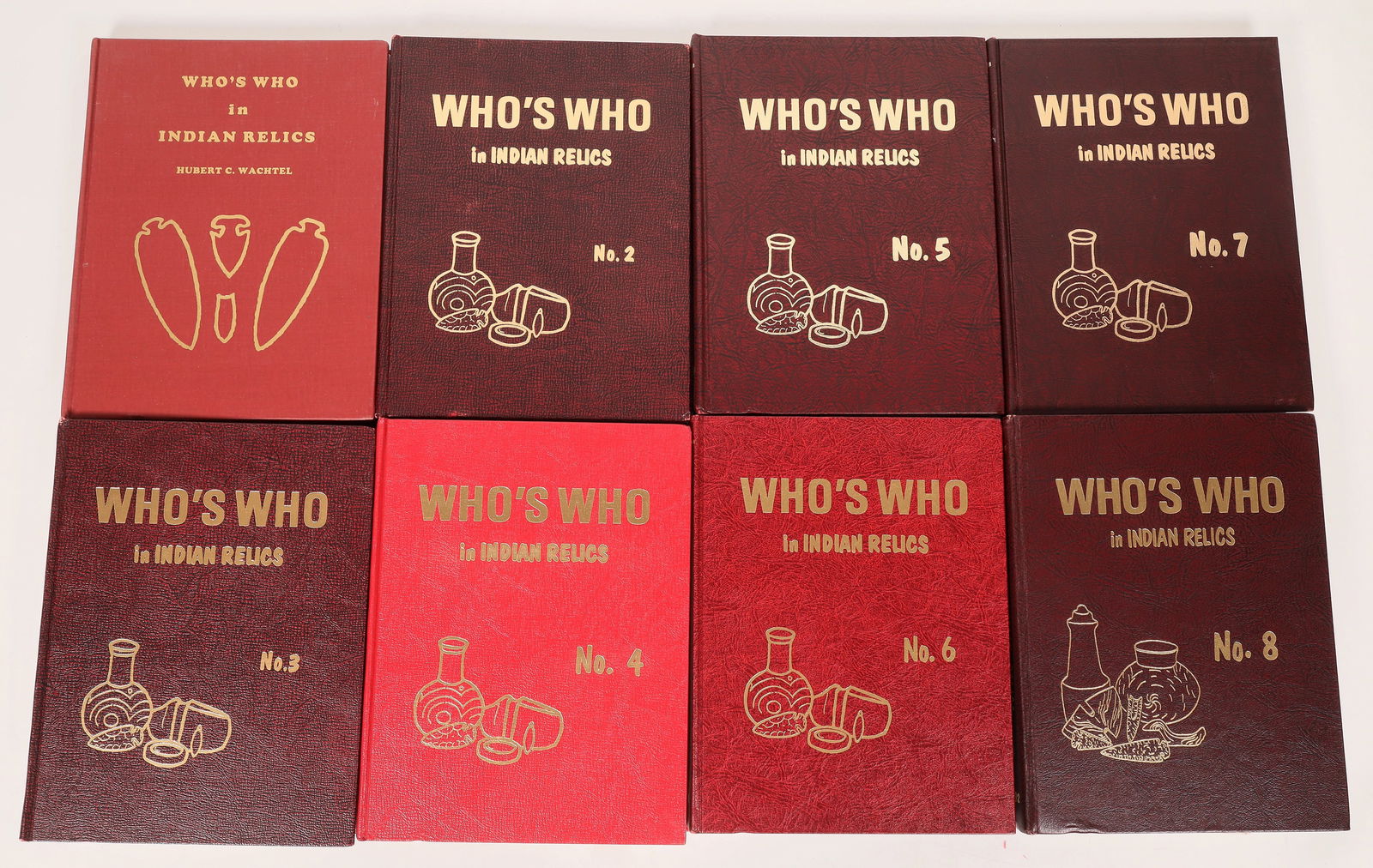 Who's Who in Indian Relics Vol. 1-8 by Ben Thompson    [172732] (1 of 1)