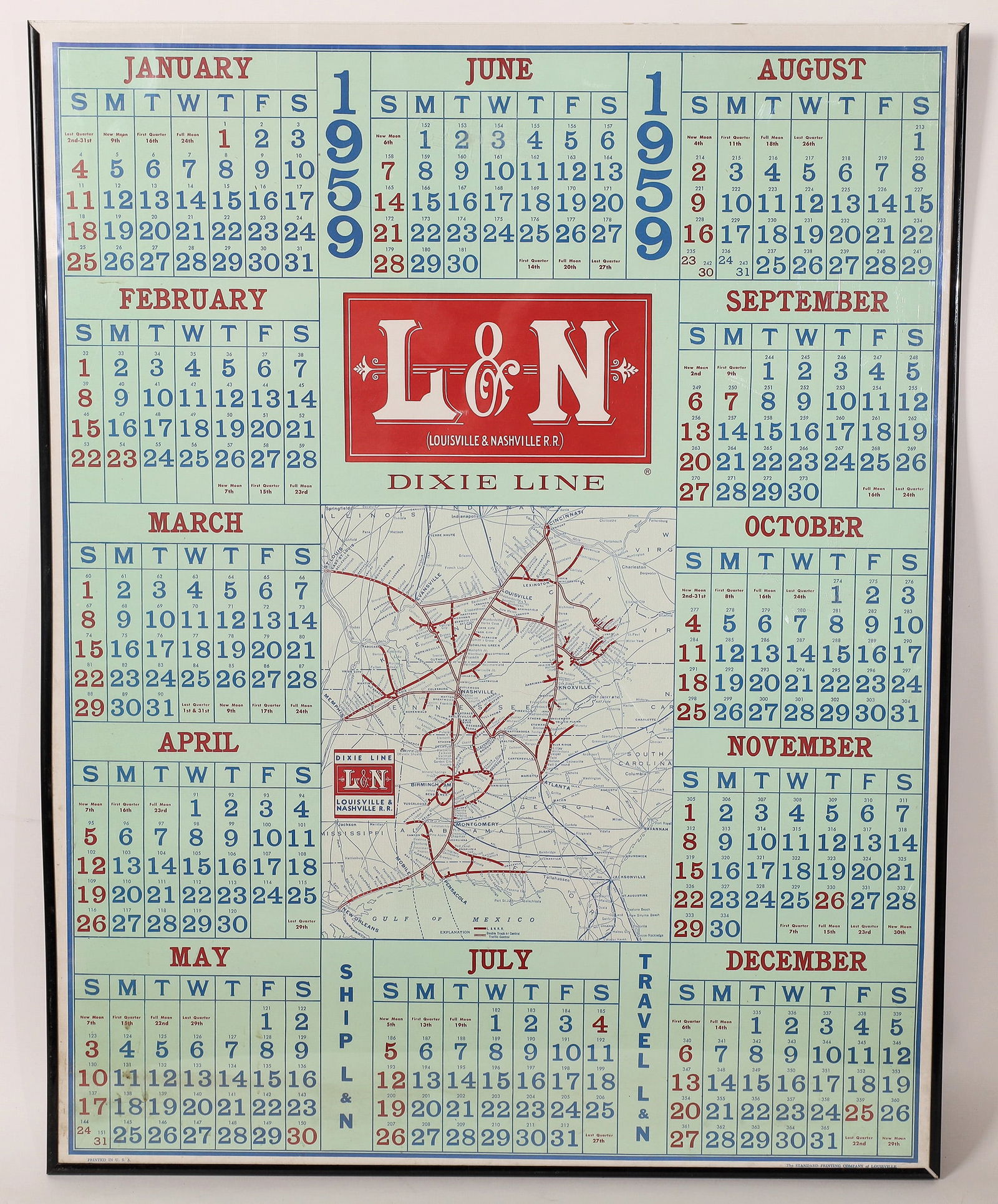 Louisville & Nashville Railroad Posters    [166764] (1 of 5)