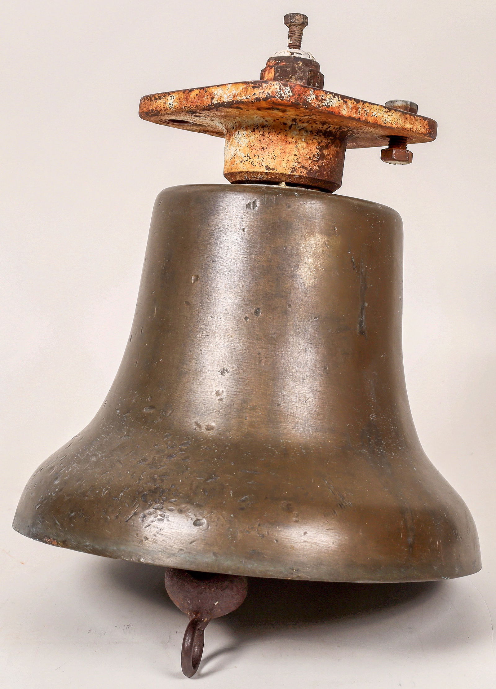 Air Powered Locomotive Train Bell Bronze    [170392] (1 of 2)