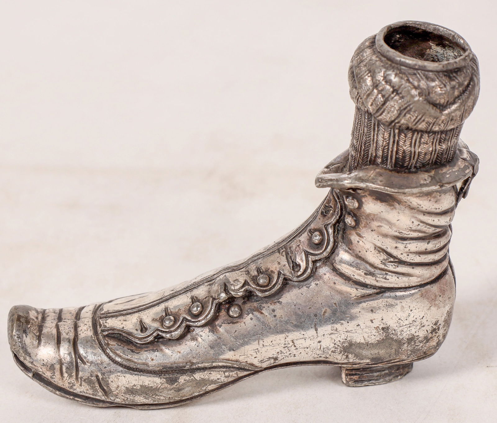 Silver Plated Shoe Cane Holder    [172906] (1 of 3)