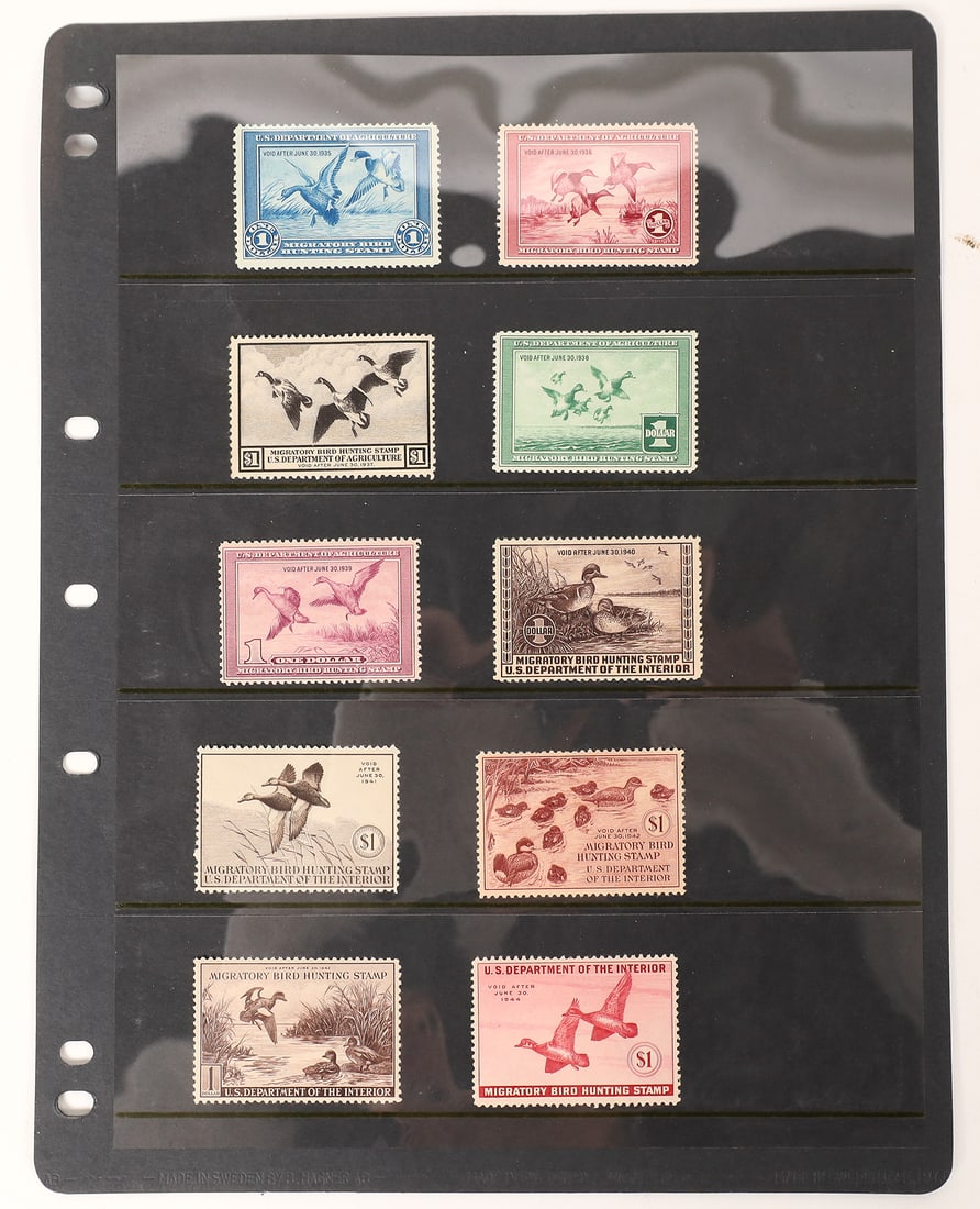 U.S. Federal Duck Stamp Group    [171475] (1 of 1)