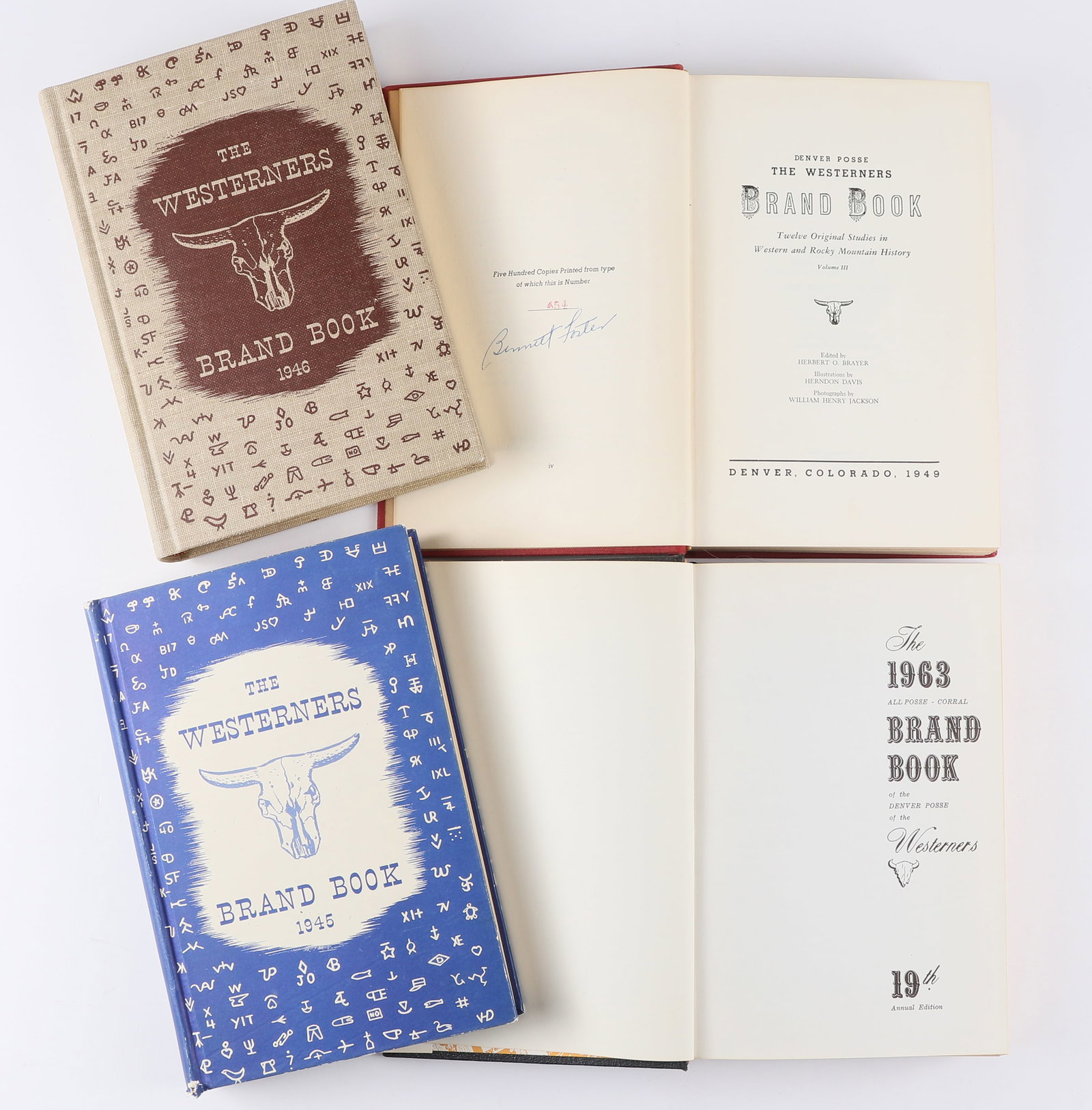 Westerners Brand Books, 4, 1945-63 1945-63 [168944] (1 of 1)