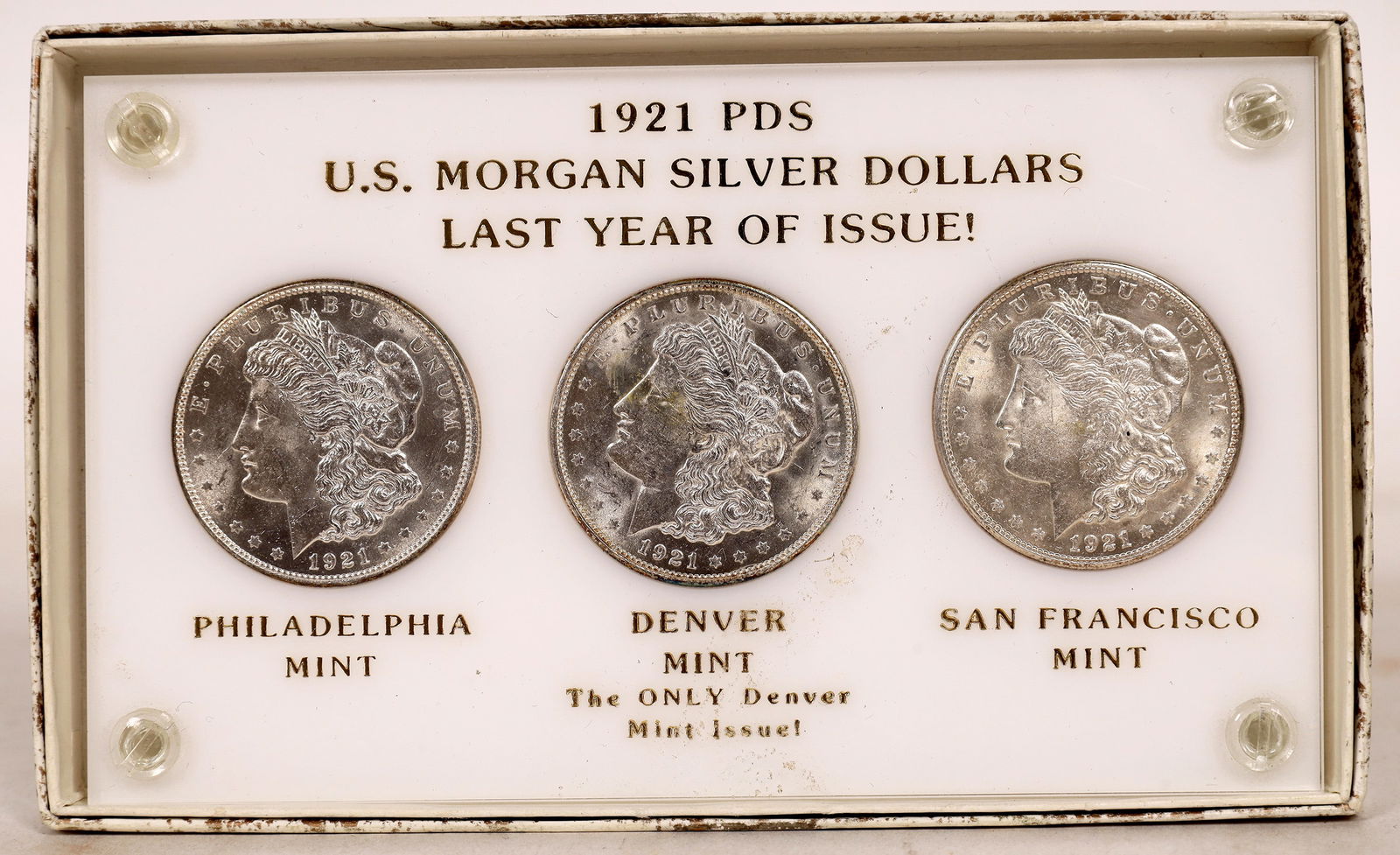 Morgan Dollar Last Year of Issue Set [179109] (1 of 1)