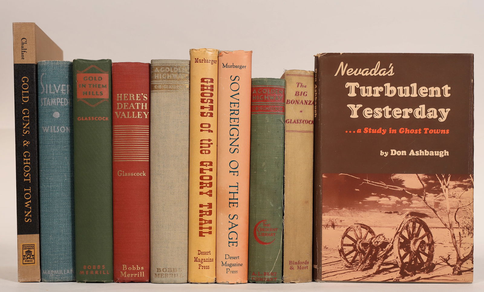 Nevada, Western California History Group by Famous Authors (10 vols)  [181305] (1 of 15)