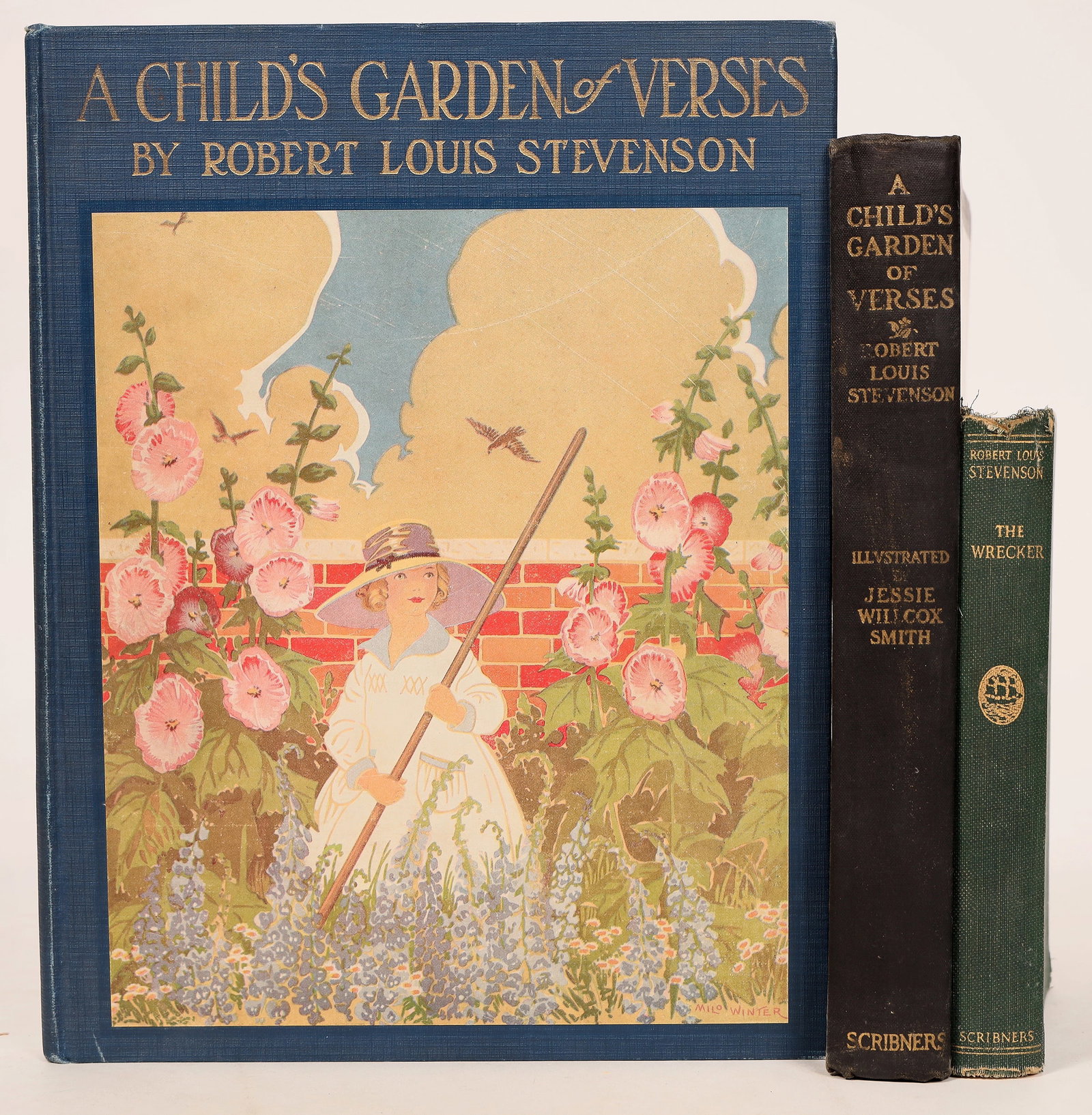 Books by Robert Louis Stevenson c1905-25 (3)  [179377] (1 of 12)