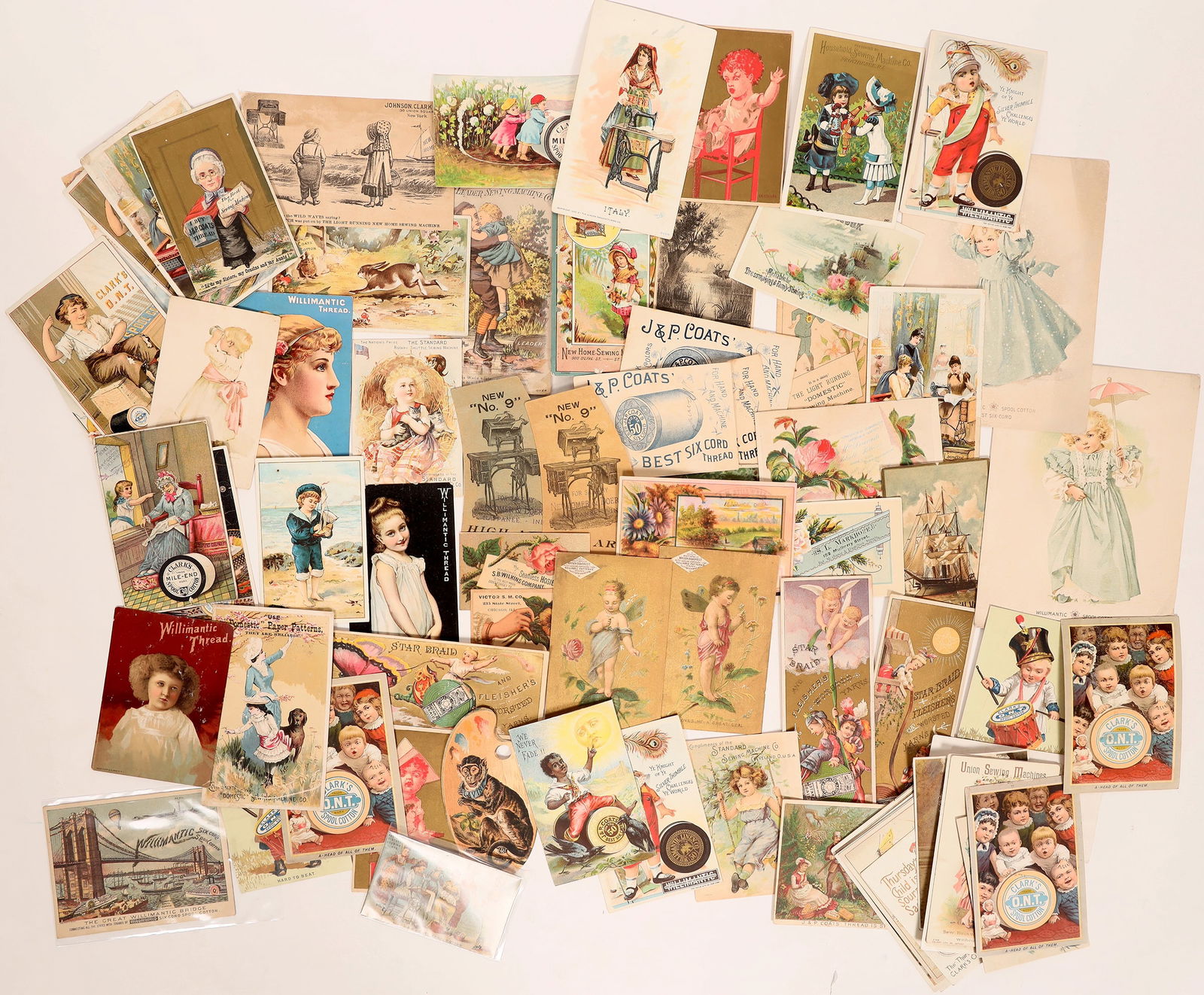 Trade Cards: Sewing Machines  [180841] (1 of 5)