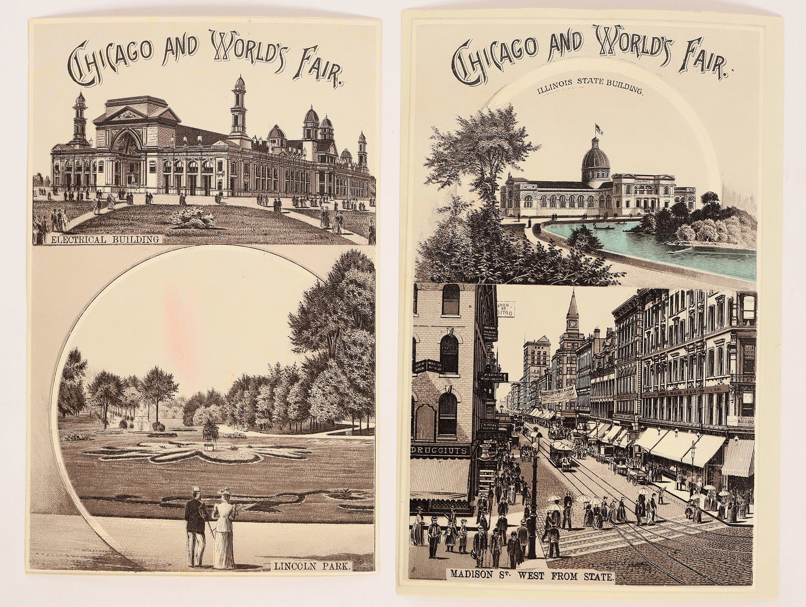 Chicago and World's Fair Souvenir Cards  [181402] (1 of 1)
