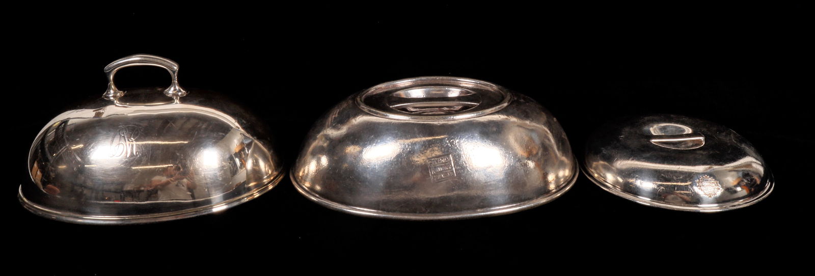 Canadian Nat. RWY Silver Hot Food Covers (3) [175172] (1 of 5)