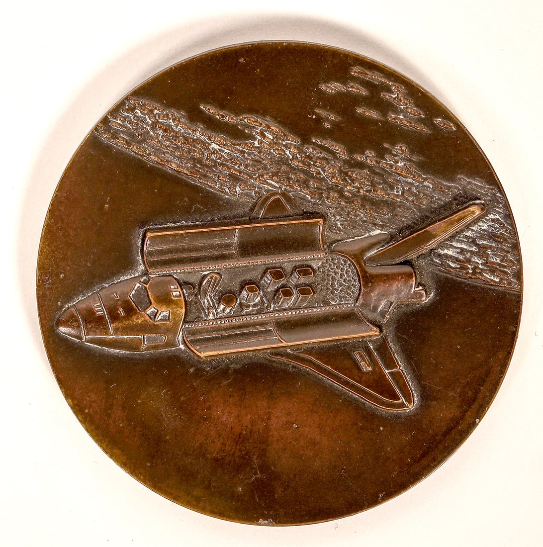 Space Shuttle IBM Medal, 1982 [179729] (1 of 2)