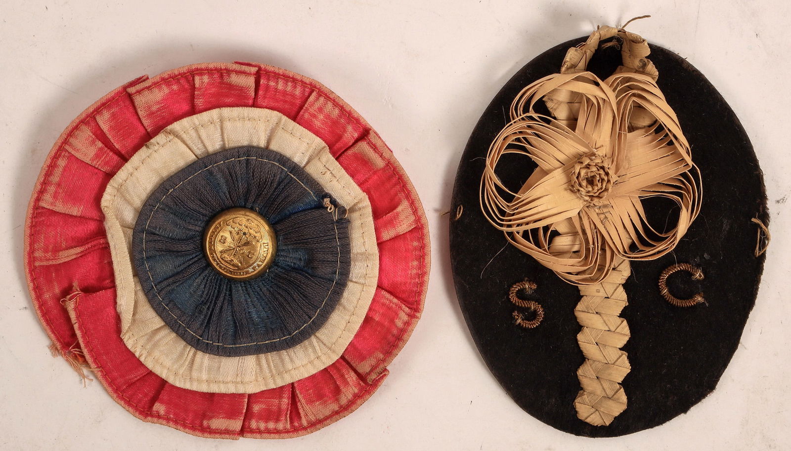 Civil War Secession Badge w/Button & Patch 1860 [186358] (1 of 2)