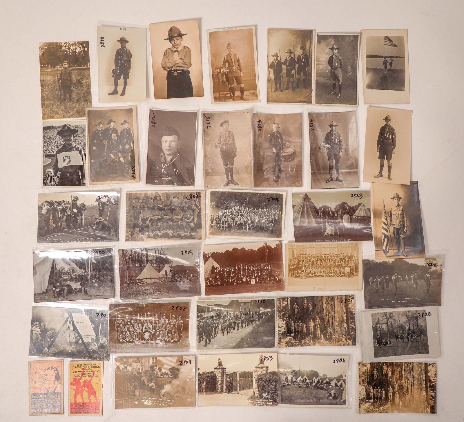 Boy Scouts Postcards, 35 [184198] (1 of 4)