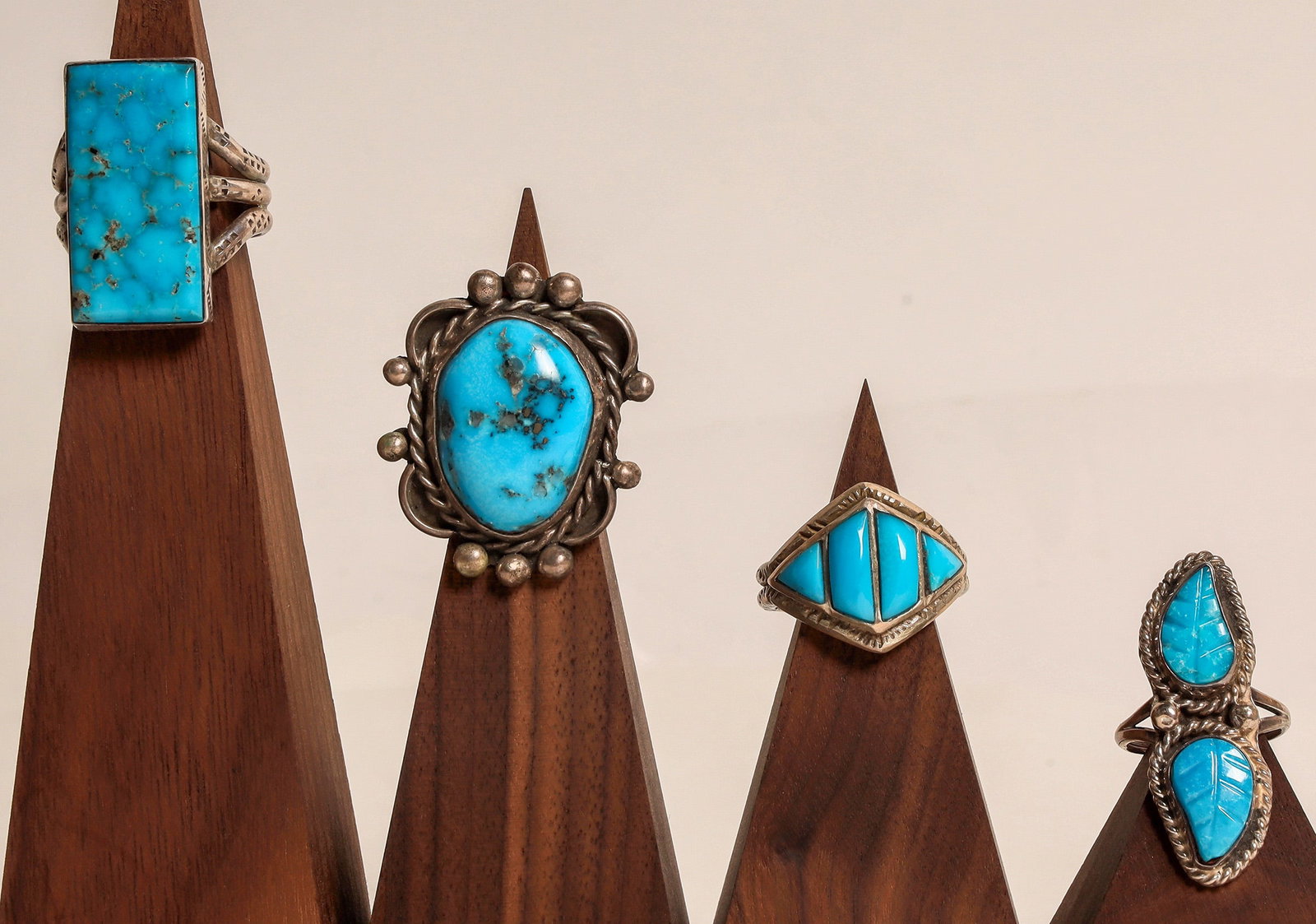 Four Turquoise Rings [185922] (1 of 7)