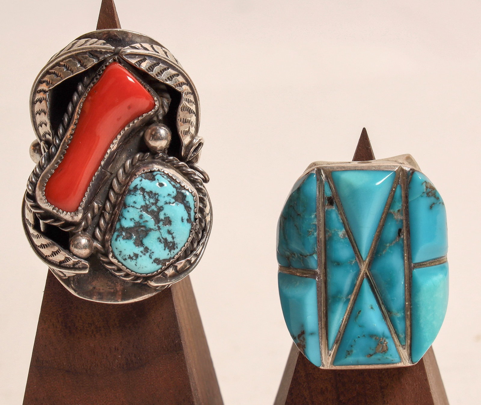 Navaho and  Zuni Large Rings (2) [186232] (1 of 6)