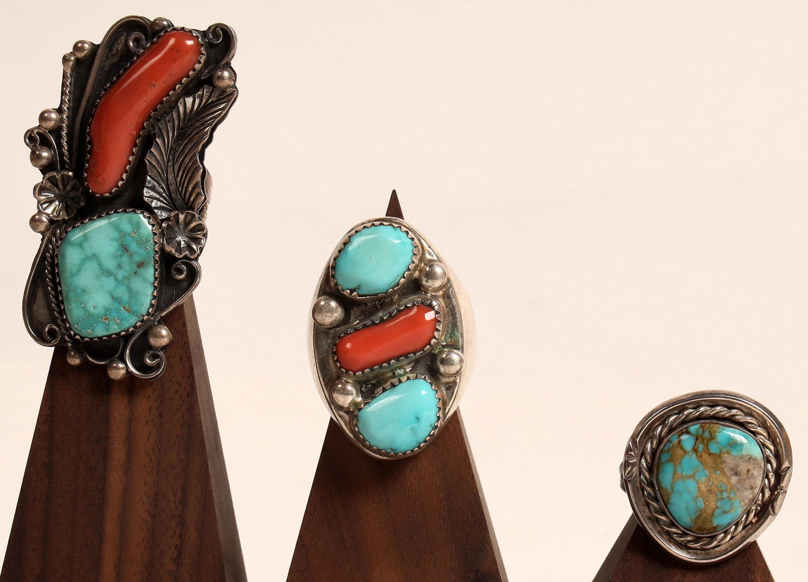 Navaho and Zuni Rings (3) [186146] (1 of 6)