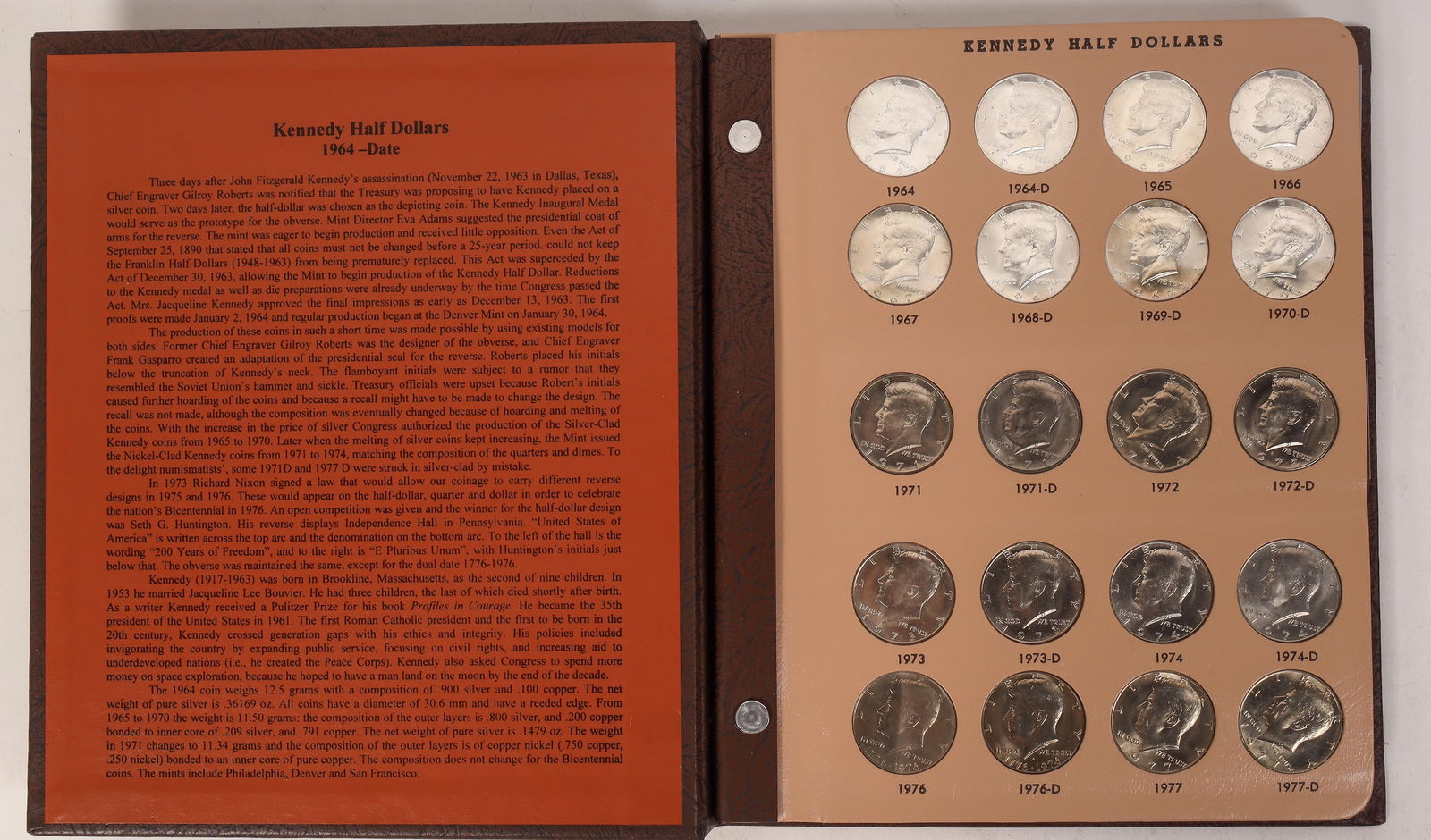 Kennedy Half Dollar Album [185241] (1 of 7)