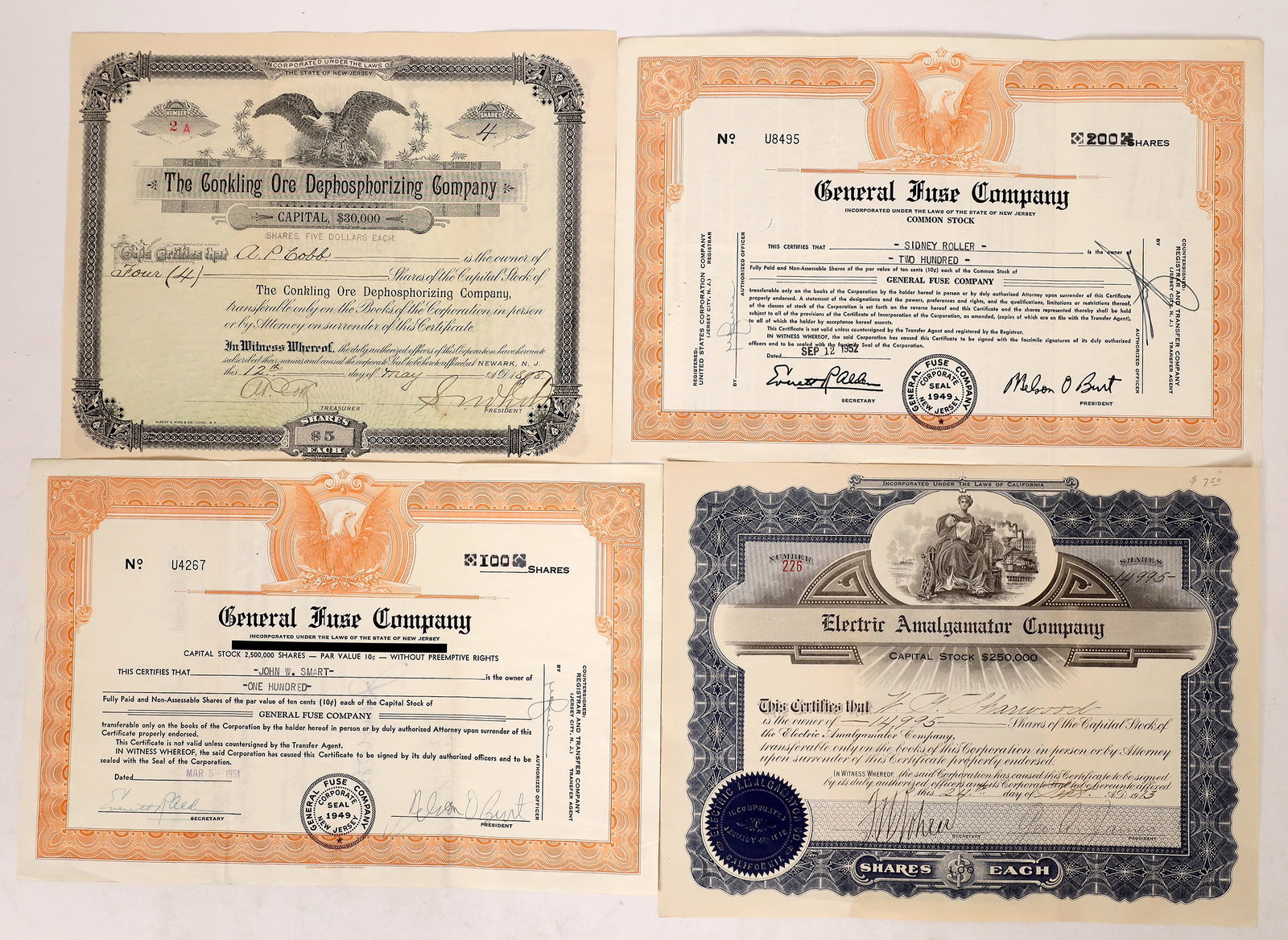 Mining Equipment Stocks (4) [176891] (1 of 1)