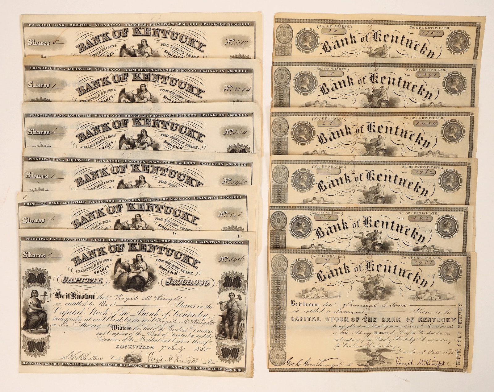 Bank of Kentucky c1840s-50s (12) [187695] (1 of 1)