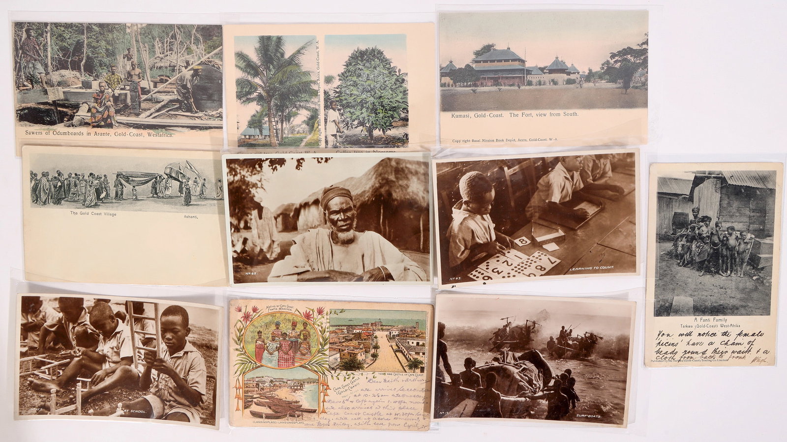 Postcards - Africa Gold Coast Early 1900s (10) [186706] (1 of 1)