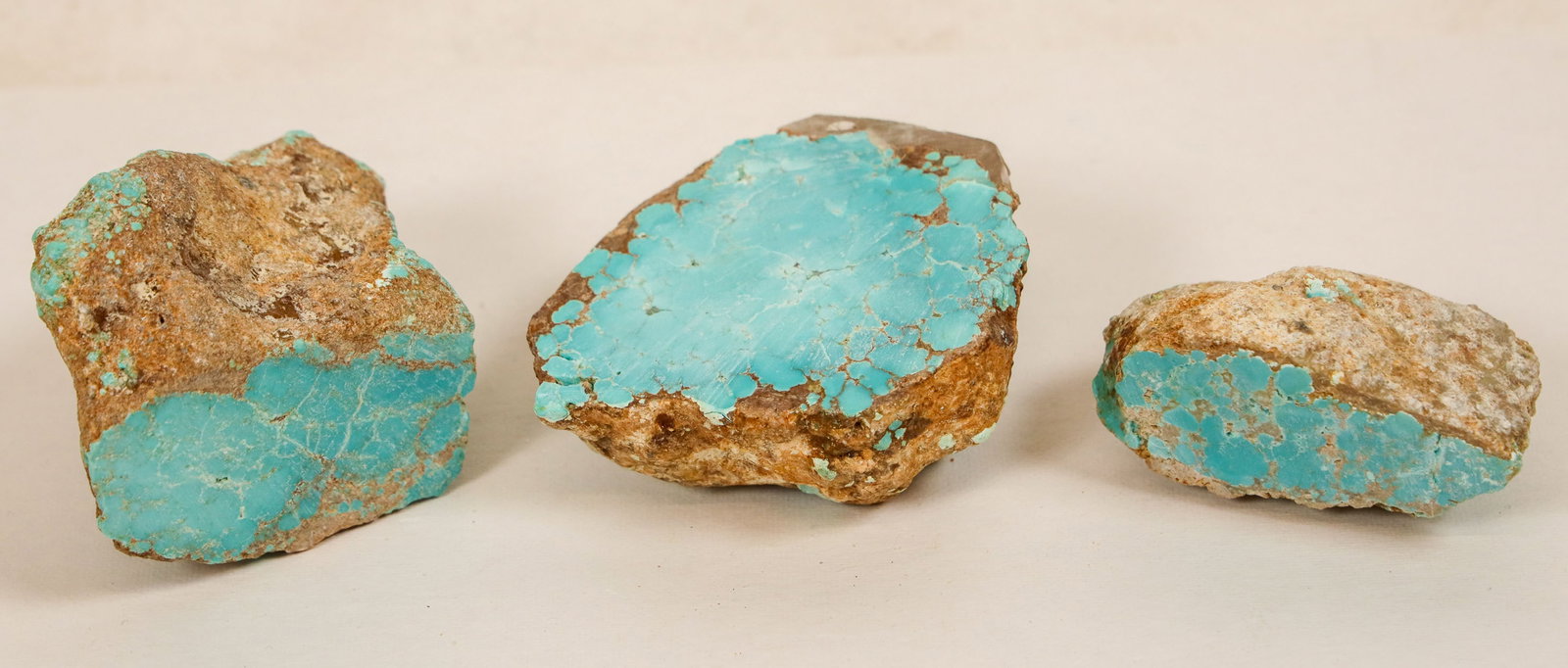 Turquoise - No. 8 Mine Nevada, Darker Blue (3) [189352] (1 of 1)