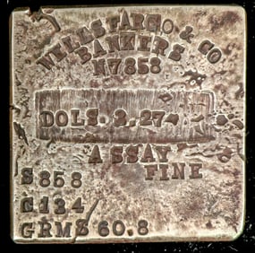 Wells Fargo & Company Silver Ingot [190431]