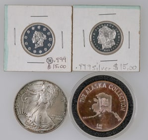 Silver Rounds (4) [190868]